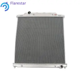 Fs1497750sr Silscvtt Full Aluminum 3row Radiator 2004 05-2007 For Ford Powerstroke F250 F350 F450 At