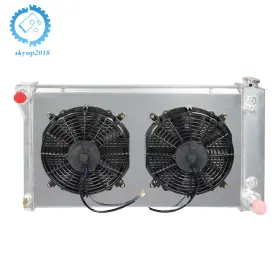 Su797471ku Skyup2018 Aluminum 3 Rows Radiator Shroud Fan For Gmc Jimmy 1970 1971 1972 L6 V8 Cc369
