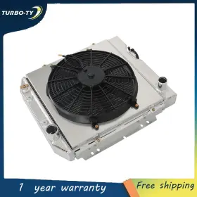 Su797587ku Skyup2018 3 Row Radiator Shroud Fan For Ford Ranchero 1960-1965 Mercury Comet 1960-196