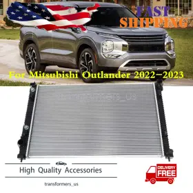 1350b182 Soillar For Mitsubishi Outlander L4 2.4l 2.5l Radiator With Trans Oil Cooler 2022-2023