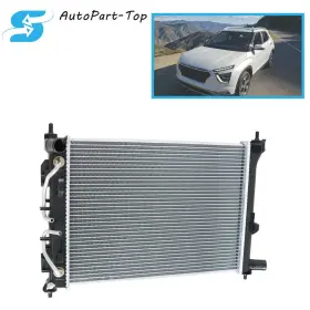 25310k2050 Soillar Radiator With Transmission Oil Cooler For 2020-2023 Hyundai Venue 1.6l