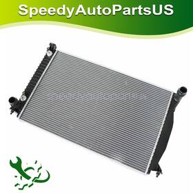 Soillar 8e0121251ab Radiator With Transmission Oil Cooler For Audi S4 4.2l 2004-2009