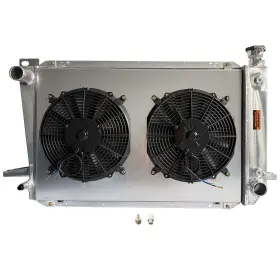 0894 Spawon Radiator Fan Shroud For Ford Bronco F-150 F-250 F-350 L6 1985-96 2 Row At
