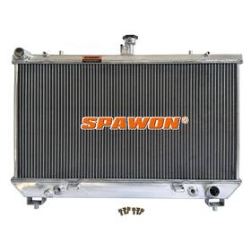 Spawon 438219 At For Chevrolet Camaro V8 2010-2011 6.2l 3row 13142 Aluminum Radiator
