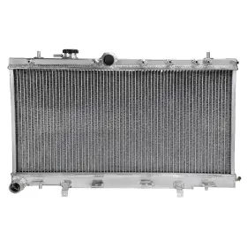 Rad-wrx02 Spec-d Tuning Fits 2002-2007 Subaru Impreza Wrx/sti 2 Core Dual Row Mt Aluminum Radiator