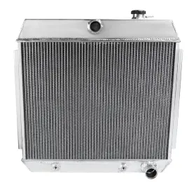Rad3-csb55 Spec-d Tuning Fits 1955-1957 Chevy Block V8 Bel Air 3 Core Row Light Aluminum Cooling Radiator