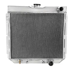 Rad3-mst67p20 Spec-d Tuning Fits 1967-1970 Ford Mustang Falcon V8 3 Core Row 20 Cooling Radiator