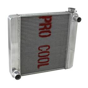 Speedmaster Pce190.1027 Universal 26x19x2.2 Ford Mopar Aluminum Radiator Tr-bl O