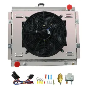 Sau-1491 Speedy 3 Row Radiator Shroud Fan Relay For 1984-95 Toyota Pickup Dlx 4 Runner Sr5 2.4l