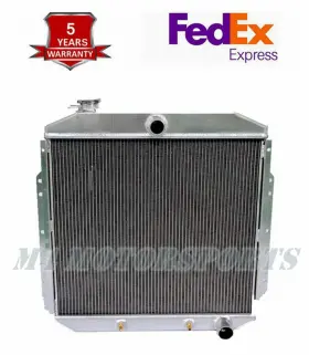 Ss8356 Ss Performance 3 Row Aluminum Radiator For 1953-1956 55 Ford F100 F250 F350 Pickup Chevy V8