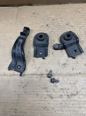 45124fj000 Subaru Oem 2014 2015 2016 Crosstrek Hybrid Radiator Mount Bracket Set Hood Prop