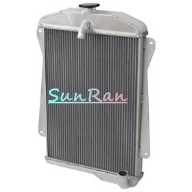 Sunran 725086035868 3row Radiator For 1940-41 Chevy Special Deluxe Fleetline Fleetmaster 3.5l L6 Alu
