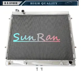 8012321 Sunran 725829088526 3row Aluminum Radiator For 01-07 Toyota Sequoia Tundra 4.7l 4663cc 285cu. V8 Gas