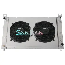Sunran 725829089004 Alu Radiator Shroud Fan For 1999-2013 Chevy Silverado/gmc Sierra 1500/2500 V6 V8