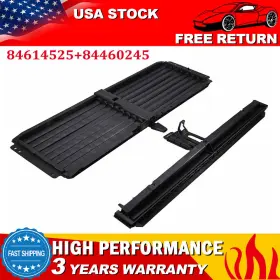 Super2017-parts 84351720 2pcs Black Upper Lower Grille Shutter For Chevy Equinox Terrain 2018 2019 2020
