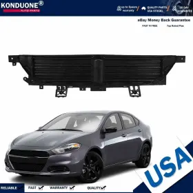 68140950ab Superauto-parts For 2013-16 Dodge Dart Active Grille Shutter With Motor Front Radiator Assembly
