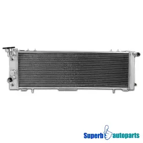 Superbautoparts 841808146589 Fits 91-01 Aluminum Cooling Radiator Cherokee Comanche 3 Row Core 2.5l 4.0l