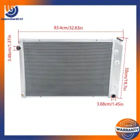 Ss595320hr Switch-supplier 4 Row Core Radiator Aluminum For Chevy C/k 10/20/30 1973-87 Blazer 1973-1991