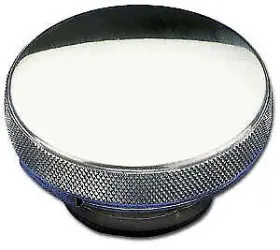 75120 Taylor Billet Specialties 16 Lb. Polished Plain Radiator Cap
