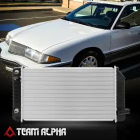 Tma-3431armeo Team-alpha Fit 1992-1993 Achieva/grand Am Aluminum Core Cooling Radiator Factory Style 1343