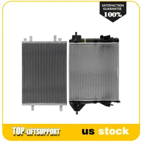 Ad848078v Top-liftsupport Fits 2008-2011 2012 2013 2014 Ford F-450 Super Duty Ac Condenser And Radiator