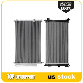 Ad848180v Top-liftsupport Replacement Fits 2019 Toyota Corolla A/c Condenser And Radiator