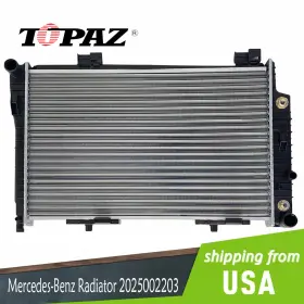 A0249a0007 Topaz Radiator For 94-96 Benz C220 97-98 C230 L4 2.2l 2.3l 98-03 Clk320 V6 3.2l