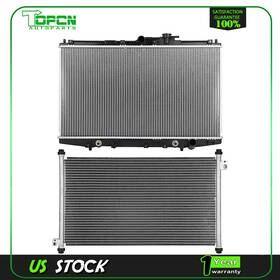 Topcn-autoparts Ta83786301p Fits 1998-2002 Honda Accord Replacement Radiator And Condenser Assembly