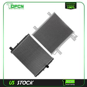 Topcn-autoparts Ta84404601p Fits 03 International Harvester 9900i Sfa Radiator And Condenser Cooling Assembly