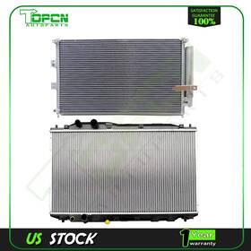Topcn Ta81828701p New Aluminum Ac Condenser And Radiator For 2006-2011 Acura Csx 2.0l L4