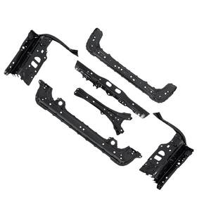 Toptier Autoparts 51231an00a9p Radiator Support Set For Subaru Legacy Outback 2.4l 2.5l 2020-2024