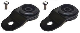 Torque Solution Ts-ev-009ic Radiator Mount With Inserts Black For Mitsubishi Evo 7/8/9