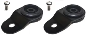 Ts-ev-009ic Torque Solution Radiator Mount With Inserts Black For Mitsubishi Evo 7/8/9