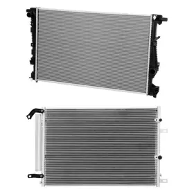 Bndl-471858 Torxe For Chrysler 200 2015-2017 Radiator And Condenser Kit