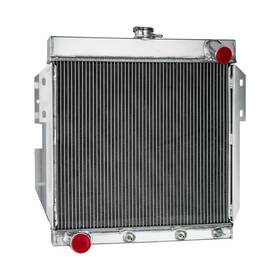 Tsmindustry Mc5557-dp For 1955-1957 Ford Thunderbird 4.8l 5.1l V8 Upgrade 4 Rows Aluminum Radiator