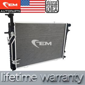 Ttem Aut0parts Beysh0001472be 2785 Radiator For 05 Hyundai Tucson 2005-2010 Kia Sportage Ex Lx Luxury V6 2.7l