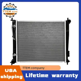 253102k050 Ttem Autoparts 13135 Aluminum Core Radiator For 2010-2011 Soul Base Hatchback 4-door 1.6l At