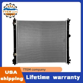 Cu13285 Ttem Autoparts Radiator 13285 Aluminum Core For 2009-2010 2011 13 2014 2015cadillac Cts 6.2l At