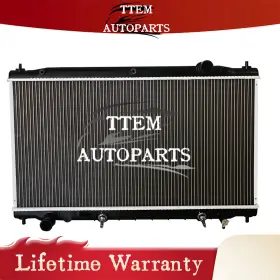 Cu13440 Ttem Autoparts 13440 Aluminm Radiator For 2014-2018 2015 2016 2017 Infiniti Q50 3.5l 3.7l V6