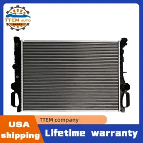 E164721cp Ttem Autoparts Fits 2003 2005 2007-2009 Mercedes-benz E320 E350 At Mt Radiator Aluminum #2868