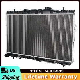 F09dg25213 Ttem Autoparts 2387 Radiator Fit 2001 02-2006 Hyundai Elantra 2003 04-2008 Tiburon 2.0 2.7l V6
