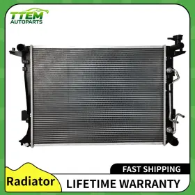 Ttem-oemra-13420 Ttem Autoparts Radiator 13420 For 2013-2014 Hyundai Genesis Coupe 2.0l Aluminum