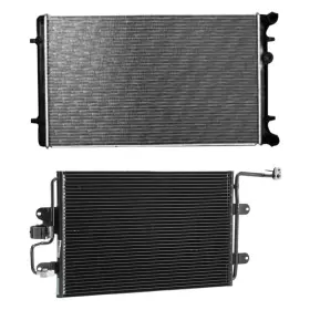 Bndl-475055 Tyc Radiator And Condenser Kit