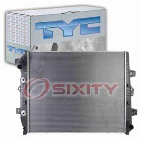 Tyc Sx-1320 Radiator For 2011-2016 Chevrolet Silverado 2500 Hd 6.6l V8 Cooler Kf