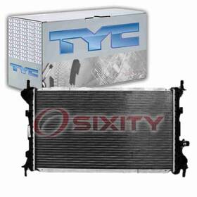 Tyc Sx-2545 Radiator For 2000-2004 Ford Focus 2.0l 2.3l L4 Cooler Cooling Antifreeze Jo