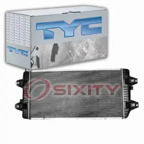 Sx-2653 Tyc Radiator For 2006-2016 Gmc Savana 3500 6.6l V8 Cooler Cooling Antifreeze Ev