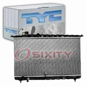 Sx-4008 Tyc Radiator For 2001-2005 Kia Optima 2.4l 2.5l 2.7l L4 V6 Cooler Cooling Of