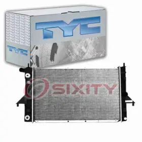 Sx-4018 Tyc Radiator For 1996-2001 Saturn Sw2 1.9l L4 Cooler Cooling Antifreeze Pk