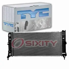 Sx-7544 Tyc Radiator For 2005-2008 Pontiac Grand Prix 5.3l V8 Cooler Cooling Ei