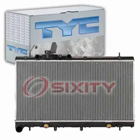 Sx-8948 Tyc Radiator For 2015 Subaru Legacy 2.5l H4 Cooler Cooling Antifreeze Iw